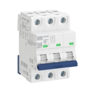Disjuntor Din Curva C Weg 3x63 C6 Ref 14451721