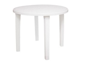 Mesa Redonda Tramontina Cassino Branco R.92301/010