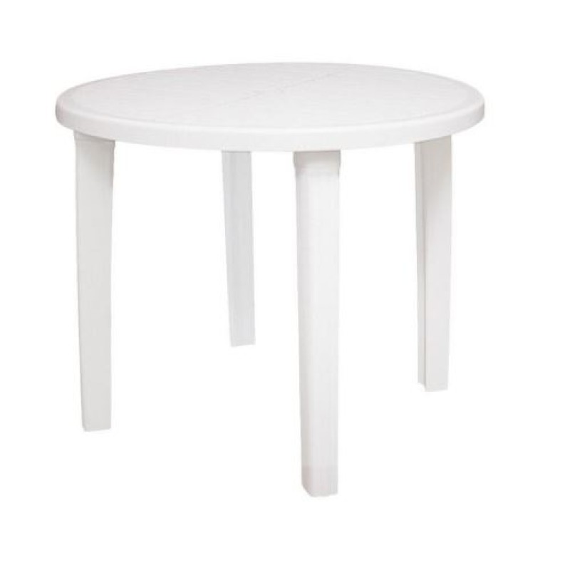 Mesa Redonda Tramontina Cassino Branco R.92301/010