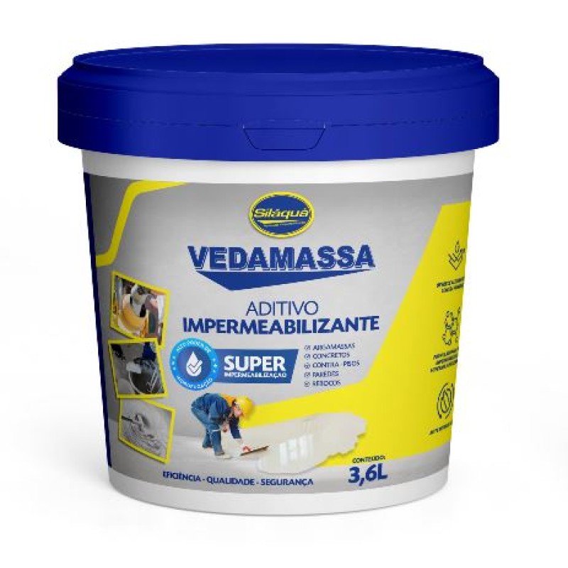 Impermeabilizante Vedamassa Siláqua 3,6 Litros