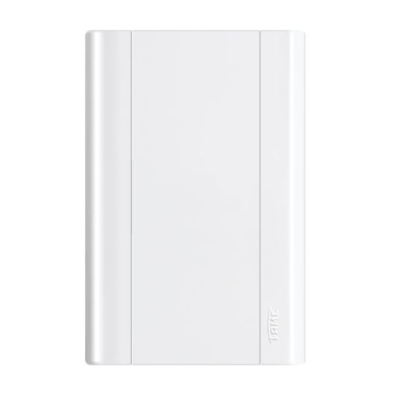 Conjunto Placa 4x2 Cega Fame Modulare Branco R.1143