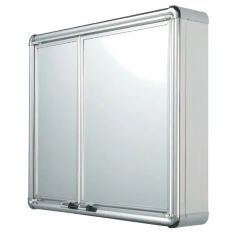 Armário Sobrepor Astra 54x45cm Alumínio R.PLB16S