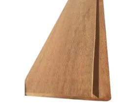 Beiral de cambará 14 cm x 3,5 Metros