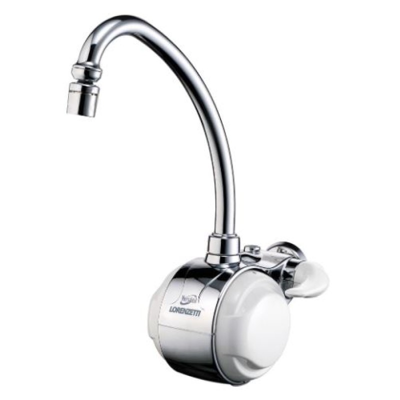 Torneira Elétrica Lorenzetti 4500W 127V Versátil Branco e Cromado