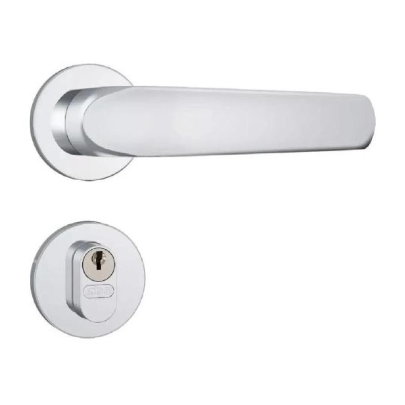 Fechadura Externa Roseta Stam Inox Ref 803/09