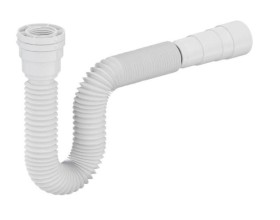 Sifão Sanfonado Universal Tigre 66cm Branco