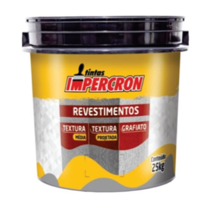 Grafiato Impercron 30kg Branco Neve