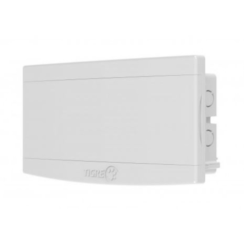 Quadro Distribuição Slim 16 disjuntores Tigre Branco
