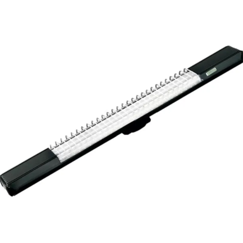 Luminária Led Lumifacil Taschibra 2x9,9W Luz Branca Preto