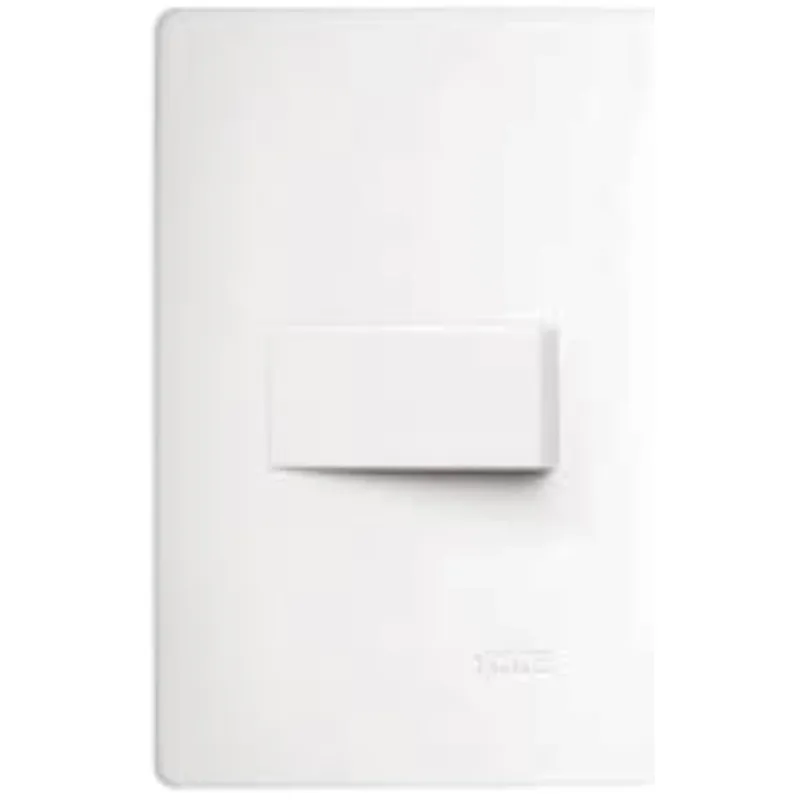 Conjunto 1 Interruptor Paralelo Fame Habitat Branco R.2092