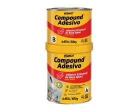 Adesivo Estrutural Compound Adesivo Vedacit 1 kg