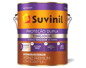 Verniz Tingidor Proteção Dupla Suvinil 3,6 Litros Brilhante Imbuia