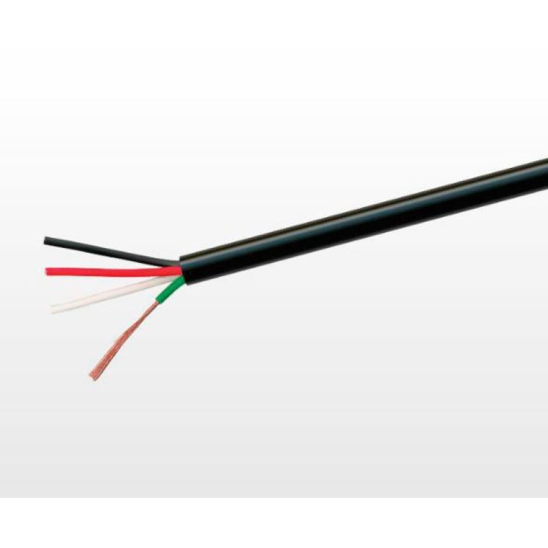 Fio Flexível PW P.P 4 x 2,5 mm 500V Preto 