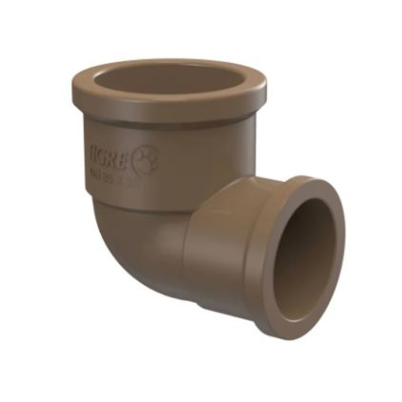 Joelho 90 Graus com Redução Soldável Tigre 25mmx20mm