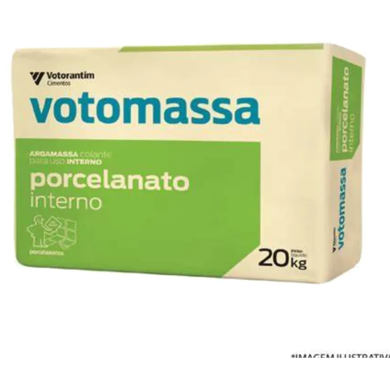 Argamassa Votoran 20kg Porcelanato Cinza Interna