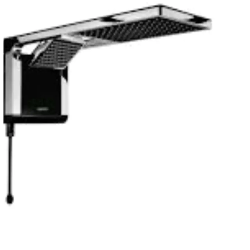 Chuveiro Eletrônico Lorenzetti 5500W 127V Acqua Duo Preto e Cromado