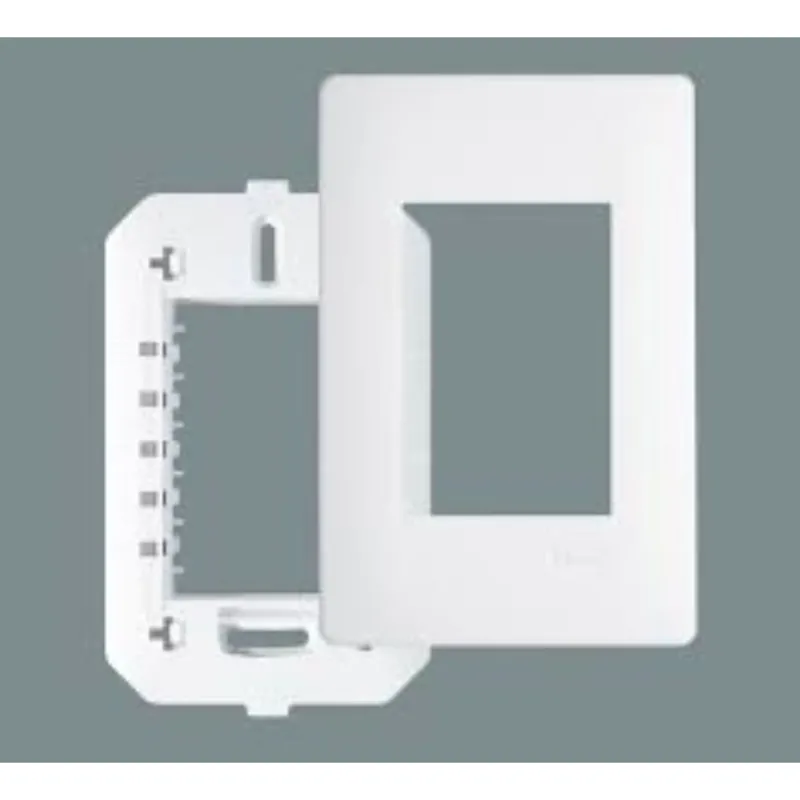 Conjunto Placa 4x2 3 Posição Fame Habitat Branco R.3637