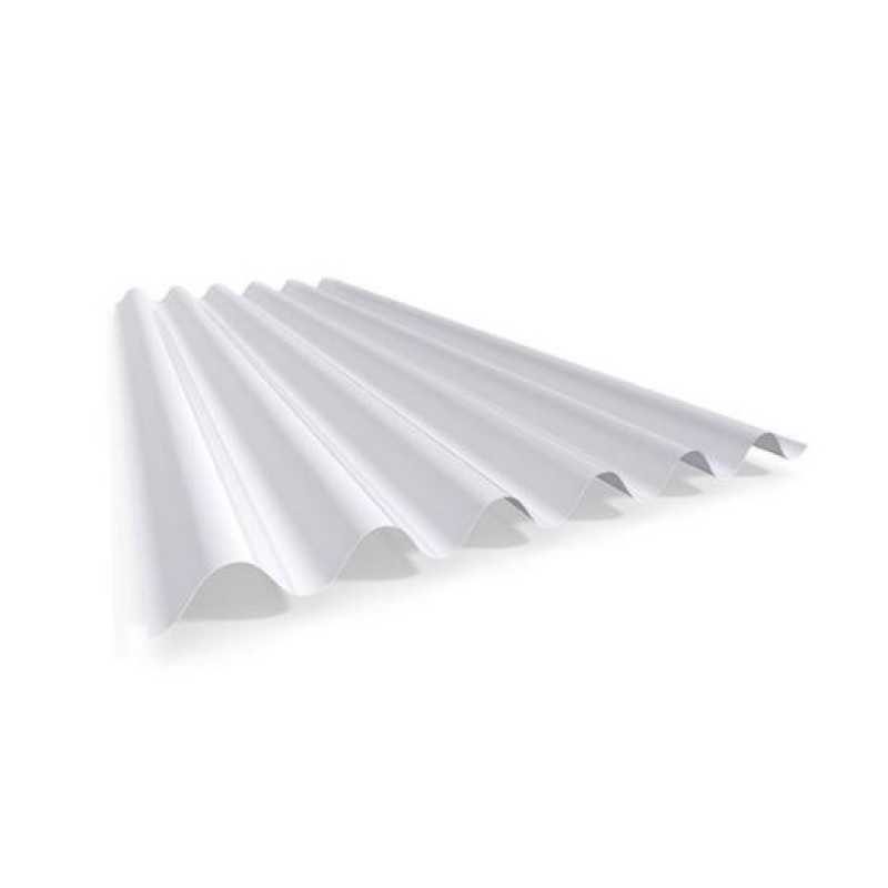 Telha Polipropileno Fibrarte 153 cm x 110 cm Branco