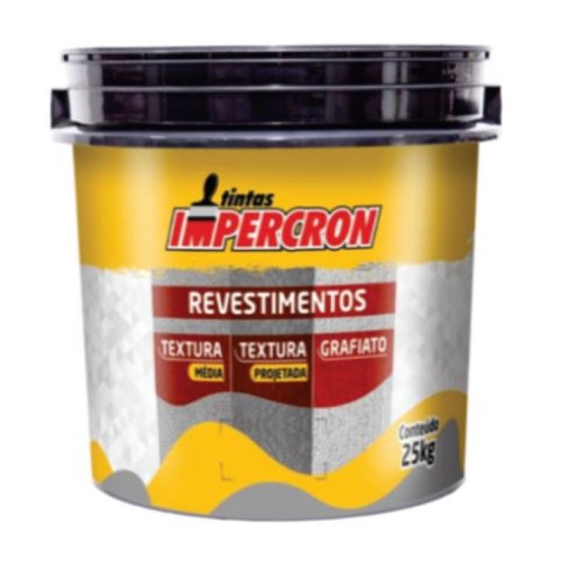 Textura Impercron 30kg Cinza Noturno