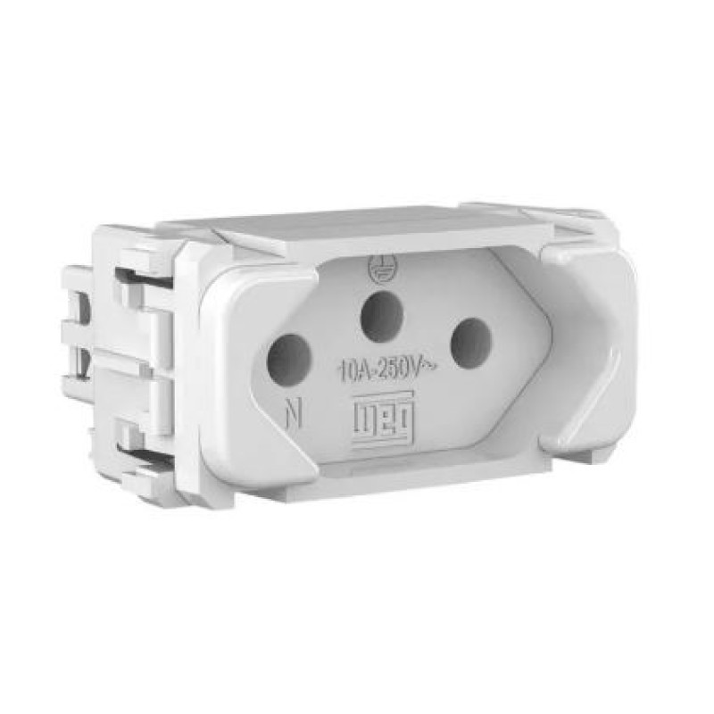 Módulo Tomada 10A Weg Composé Branco R.13203026