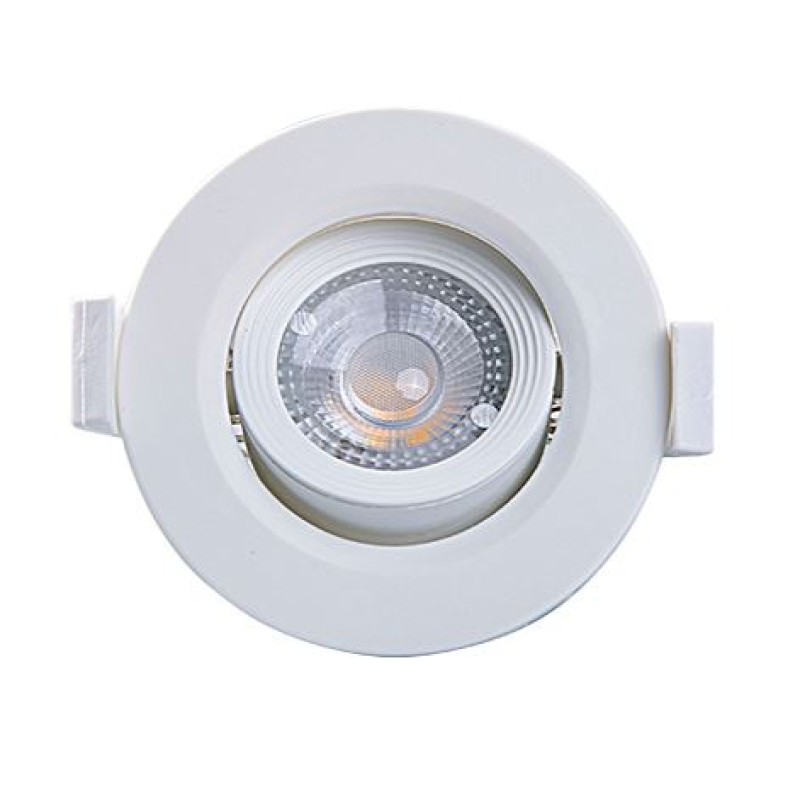 Spot Led Taschibra 5W Luz Amarela Redondo 