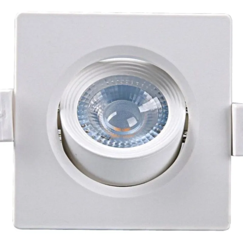 Spot Led Taschibra 5W Luz Branca Quadrado