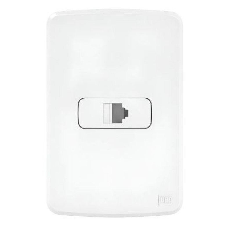 Conjunto Tomada RJ45 CAT 5E Weg Composé Branco R.13272935