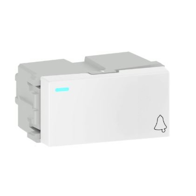 Módulo Pulsador Campainha C/Led Weg Refinatto Bivolt Branco R.15218447