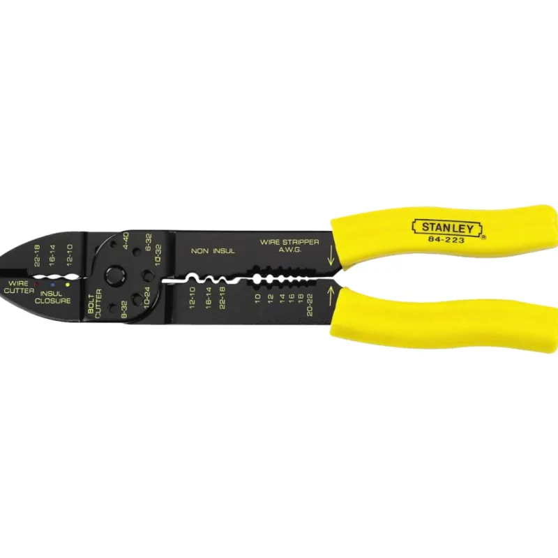 Alicate para Eletrecista Multiuso Stanley 24cm(9 1/2pol)
