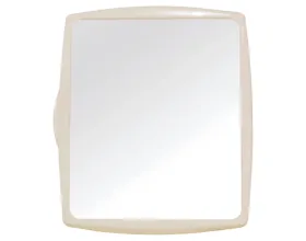 Armário Pequeno com Espelho Metasul 38cmx32cm Bege