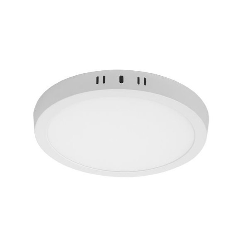 Painel de Sobrepor Led Taschibra 12W Luz Branca Redondo 