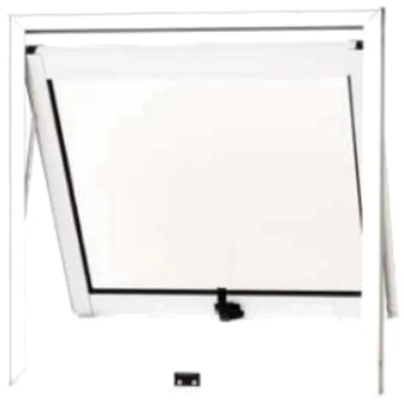 Janela Para Banheiro Alumínio Ranassol Boreal 50 cm x 50 cm R.4,9 Branco Ref 53115