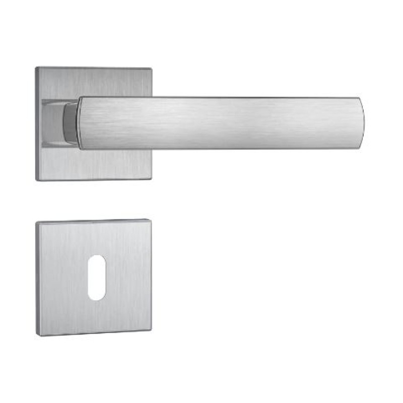 Fechadura Interna Roseta Stam Inox Escovado Ref 813/35