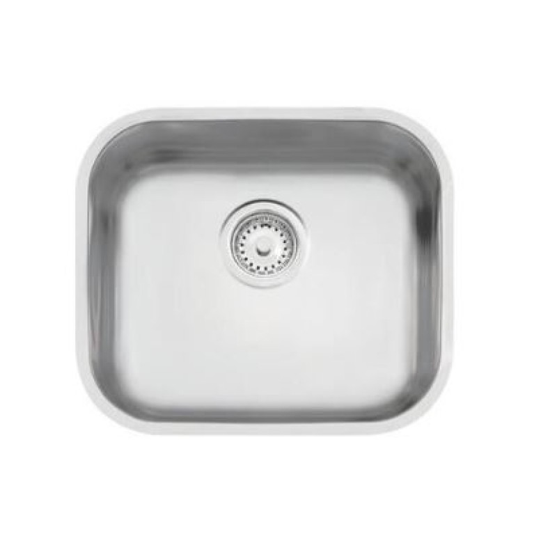 Cuba de Embutir Inox Tramontina Lavinia 47x30x17cm Acetinado C/Válvula R.94022/107