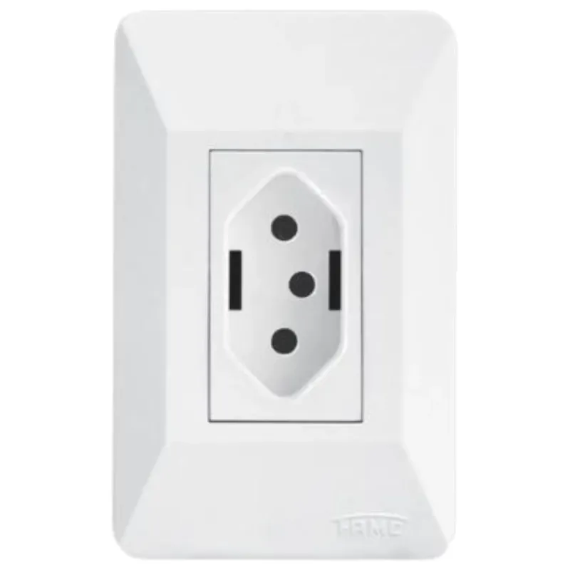 Tomada 20A Fame Sistema Externo Branco R.3500