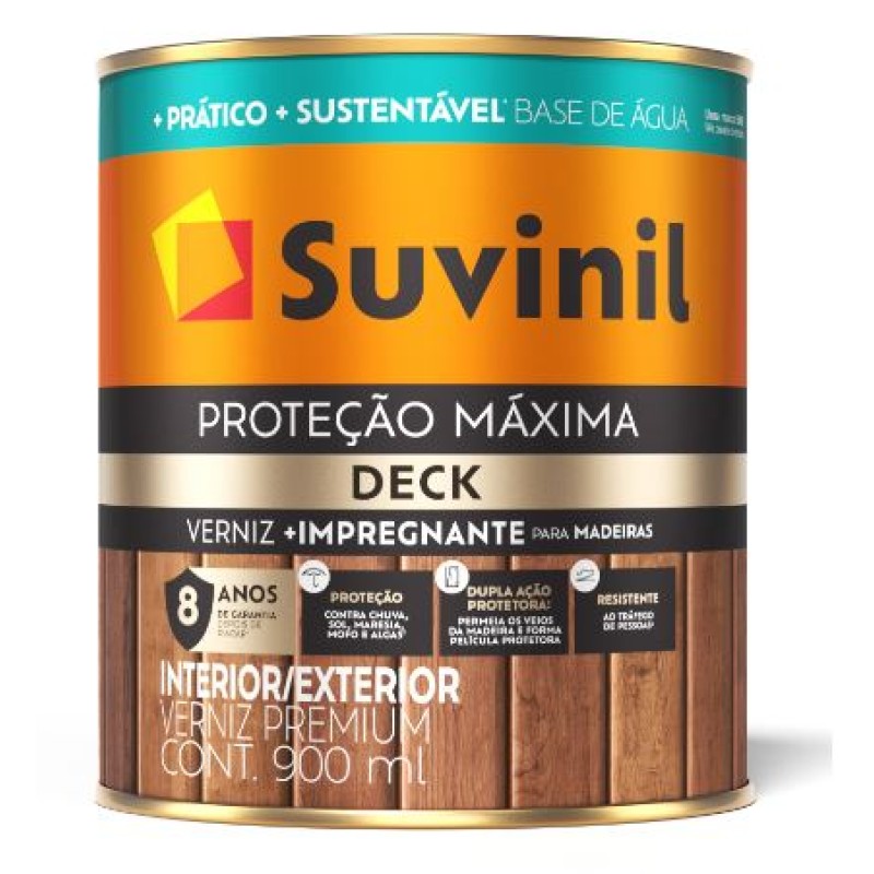 Verniz Proteção Máxima Deck 0,900 ml Acetinado Natural