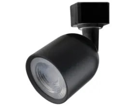 Spot Led Trilho Taschibra 10W Luz Amarelo Par20 Preto