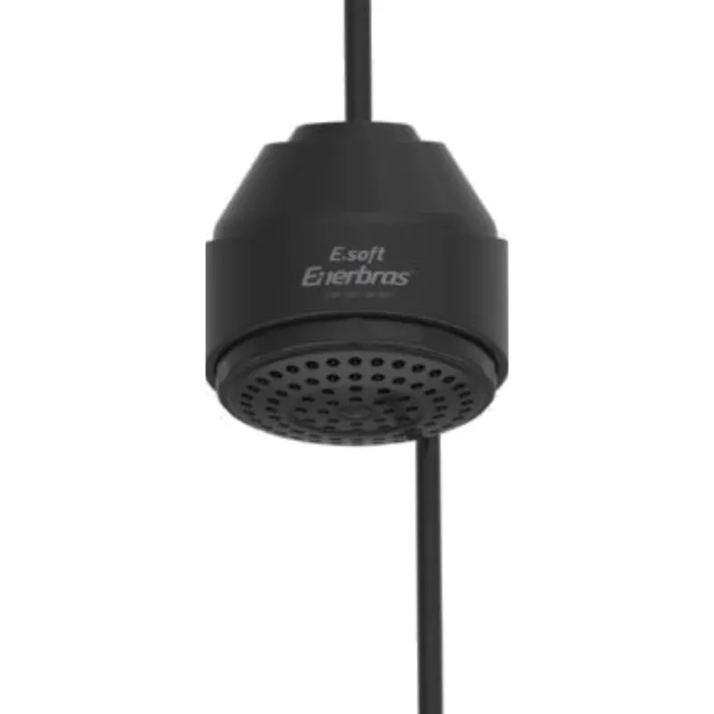 Ducha Eletrônica Enerbras E-Soft 5500 Watts 127 Volts Preto