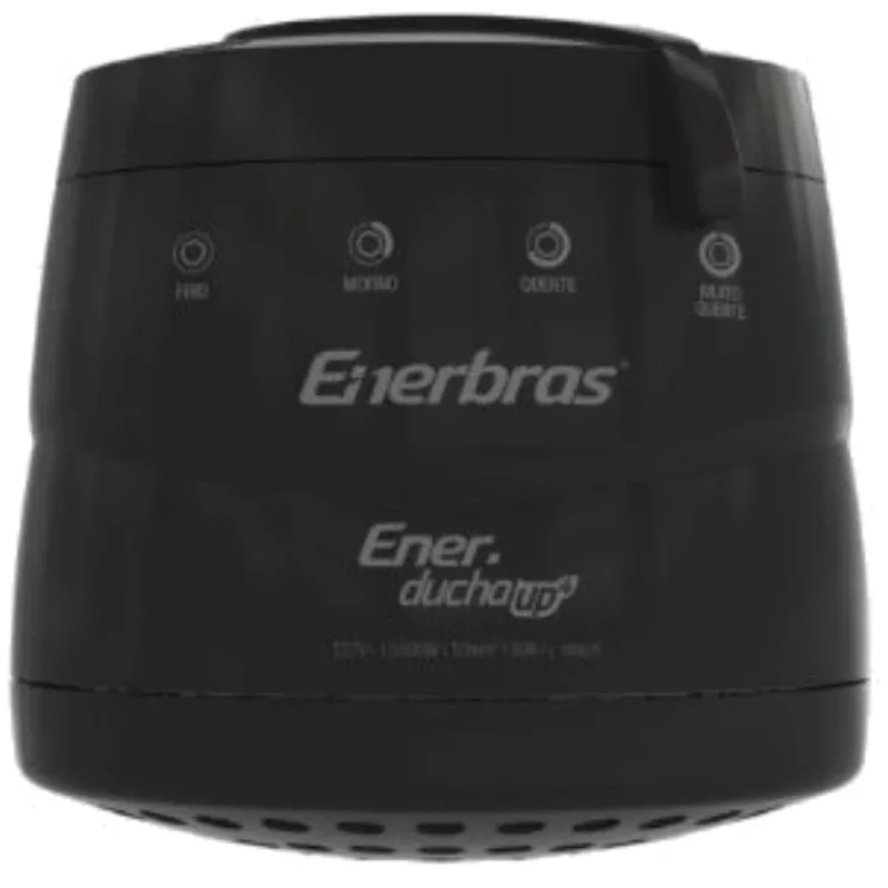 Ducha Multitemperatura Enerbras Enerducha UP 5500 Watts 127 Volts Preto