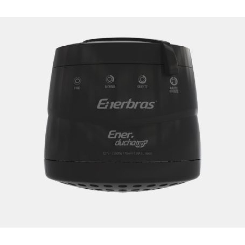 Ducha Multitemperatura Enerbras Enerducha UP 6800 Watts 220 Volts Preto
