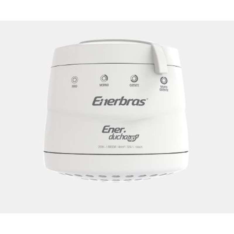 Ducha Multitemperatura Enerbras Enerducha UP 6800 Watts 220 Volts Branco