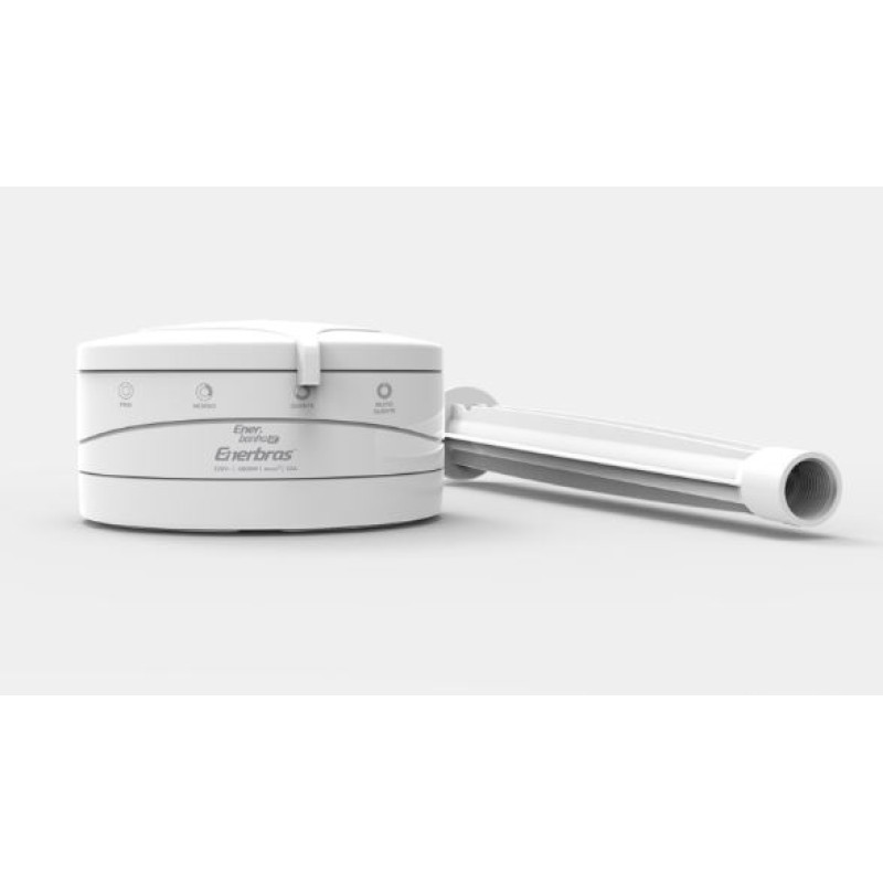Ducha Multitemperatura Enerbras Enerbanho 4T 6800 Watts 220 Volts Branco