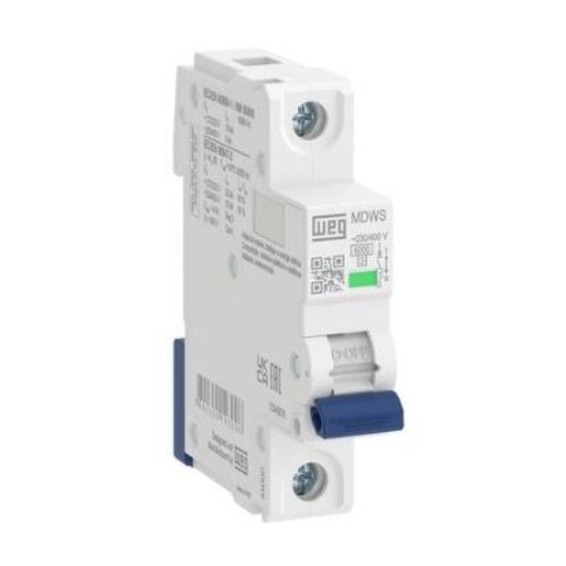 Disjuntor Din Curva C Weg 1x50 Ref C6 14449665