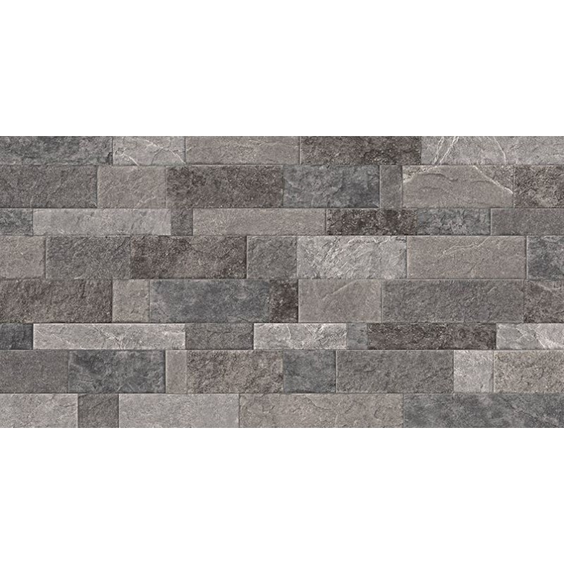 Revestimento Incopisos Seaton Gray 939016 39cm x 75cm Granilhado