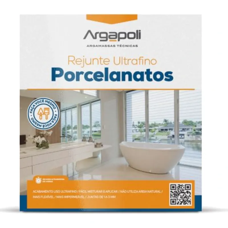 Rejunte Ultrafino Argapoli 1 kg Platina