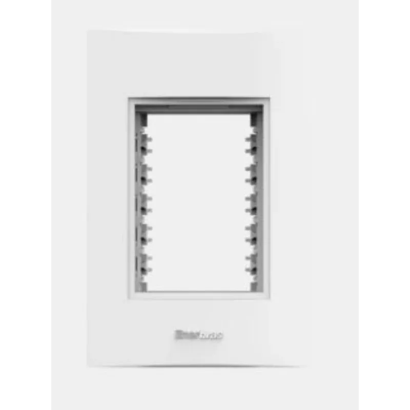 Conjunto Placa 3 Módulo 2x4 Enerbras Beleze Branco Ref 1411-E6