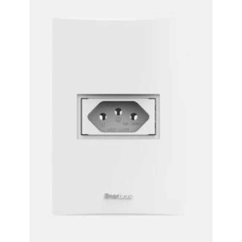 Kit 3 Tomadas 20 A Enerbras Beleze Branco Ref K1429-EN