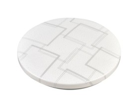 Plafon Led Taschibra Maite 18W Luz Amarela Branco