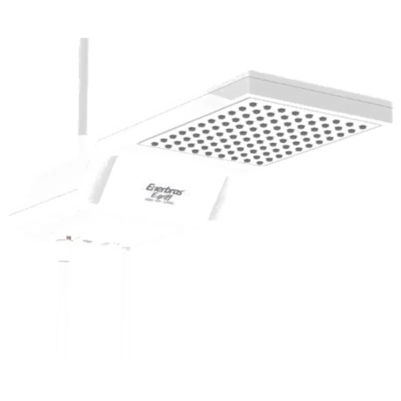 Chuveiro Eletrônico Enerbras E-griff 7800 watts 220 volts Branco