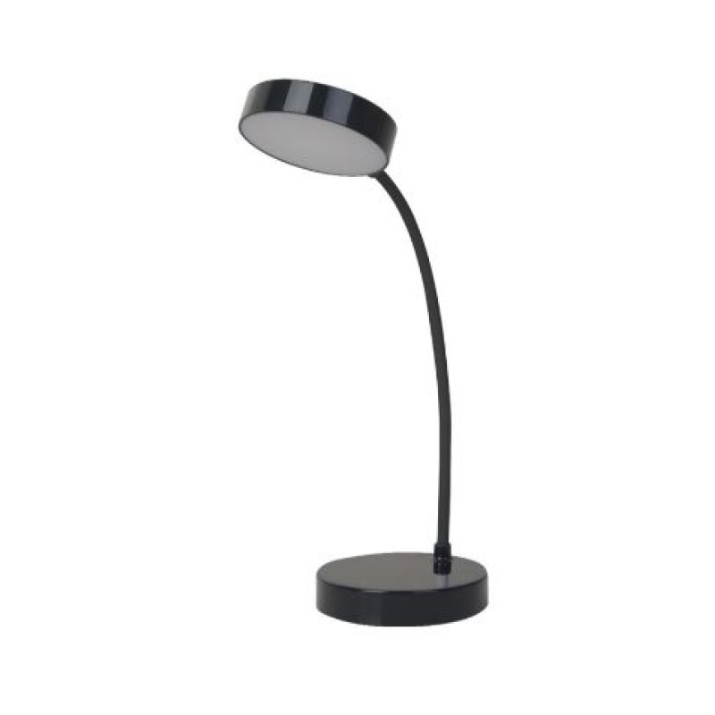 Luminária Recarregável Led Puck Taschibra Preto